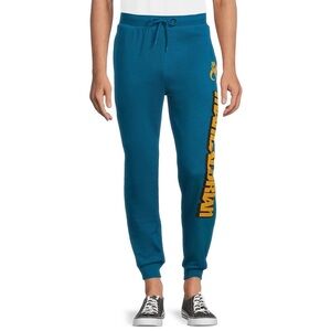 Star Wars Men's Mandalorian Joggers Pant, Blue Size Large
